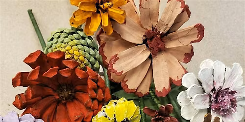 Pinecone Flowers Workshop