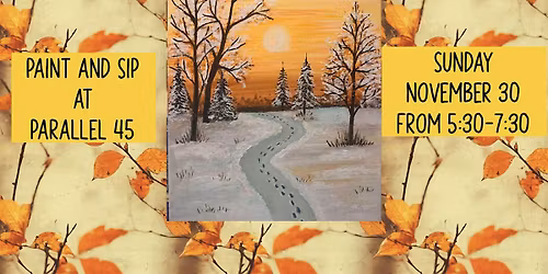 Paint and Sip At Parallel 45 Brewing