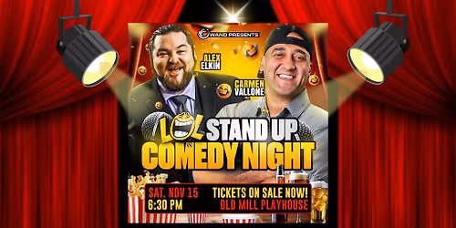 Wand Presents...November \u201cLOL\u201d Comedy Night \ud83e\udd23
