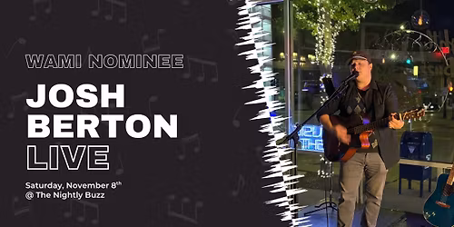 Josh Berton at The Nightly Buzz