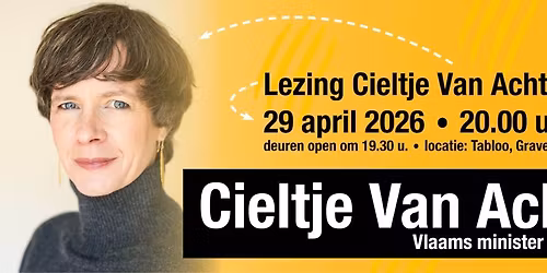 Gespreksavond met minister Cieltje Van Achter