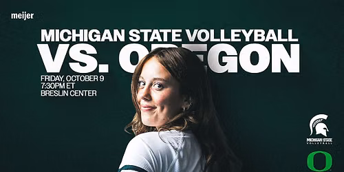 (rv) Michigan State Volleyball vs. #17 Oregon