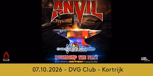 Anvil + Killer @ DVG Club, Kortrijk