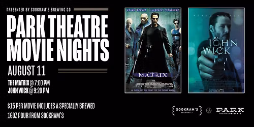Sookram's Double Feature Night | the Matrix & John Wick