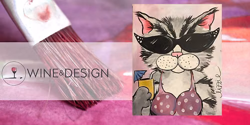 Paint & Sip: | Purrfection In Purradise
