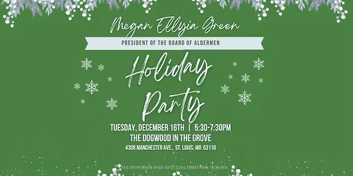 Green For STL Holiday Party