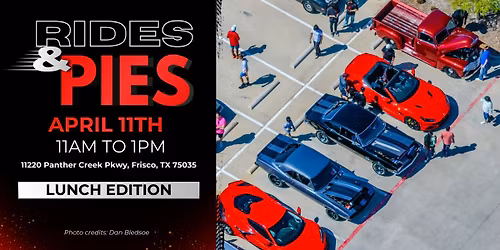 Rides & Pies - April 2026