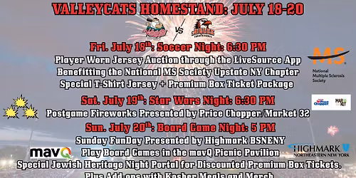 Tri-City Valley Cats at Trois-Rivieres Aigles at Stade Quillorama