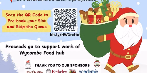 WycombeSanta - Santa Grotto at High Wycombe Lights switch on 