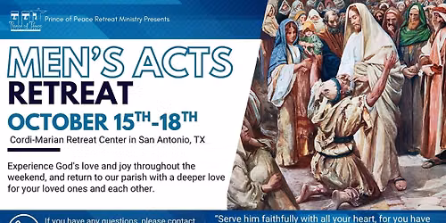 Men's ACTS Retreat