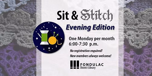 Sit & Stitch: Evening Edition