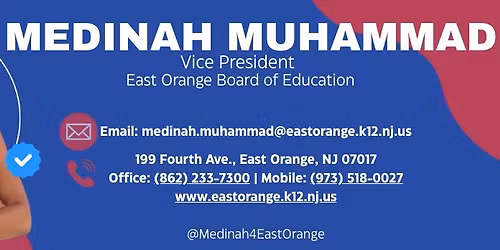 East Orange Board of Education meeting