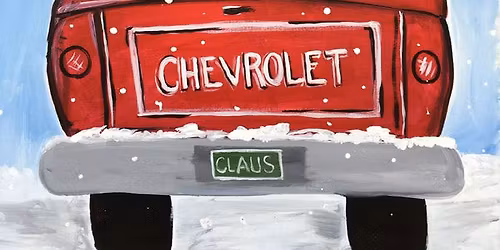 "Hauling Cheer" Paint 'n Sip, Monday, Nov.10th, 6-8:00pm @ Wine By the Bay, Stanwood