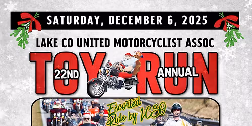22nd Annual LCUMA Toy Run