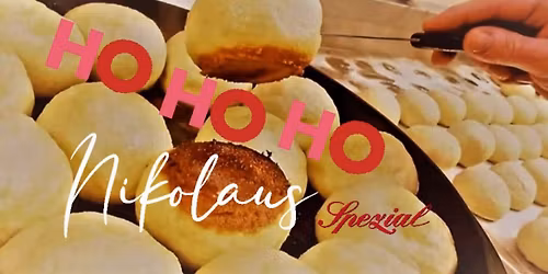 Gru\u00df vom Nikolaus \ud83c\udf85\ud83c\udffd DAMPFNUDEL BUFFET - so viel man will - beim Michel im Wald\ud83c\udf84Wintergarten