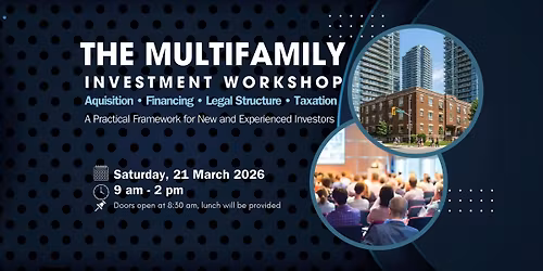 The Multifamily Investment Workshop