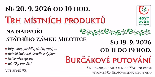 Bur\u010d\u00e1kov\u00e9 putov\u00e1n\u00ed Mikroregionu Nov\u00fd Dv\u016fr 2026