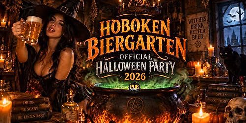 Hoboken Biergarten Official Halloween Party 2026