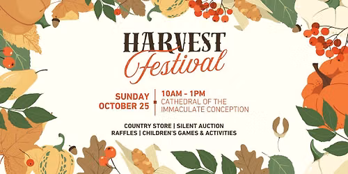 Harvest Festival | 2026