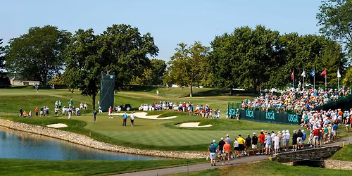 US Senior Open Golf: Practice Round - Wednesday