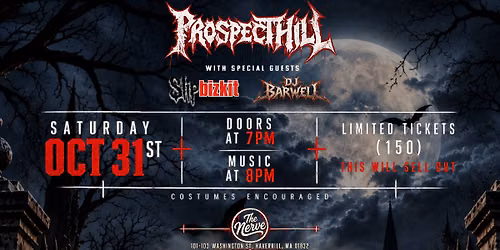 Prospect Hill's Halloween Bash at The Nerve