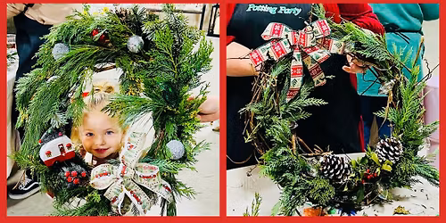 Holiday Evergreen Wreath Class - 9 am