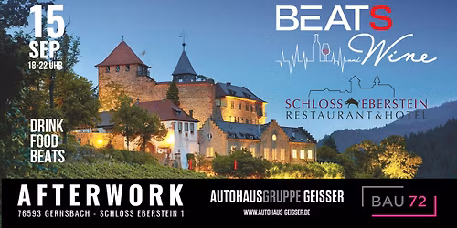 BEATS AND WINE AFTERWORK