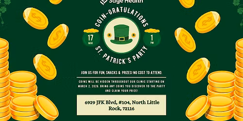 Coin-Gratulations Saint Patrick's Day Party