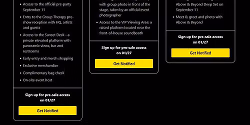 ABGT700 - 2 Day Pass at Gorge Amphitheatre