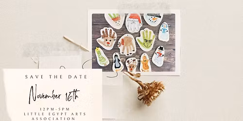 Clay Hand & Foot Print Ornaments