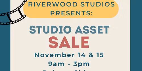 Riverwood Studios Garage Sale