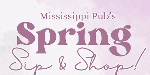 Spring Sip & Shop \ud83d\udc90