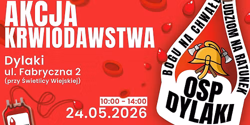 STRA\u017bACKA AKCJA KRWIODAWSTWA - 24.05.2026