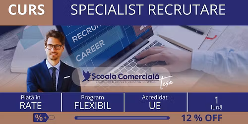 Curs Specialist Recrutare - ONLINE