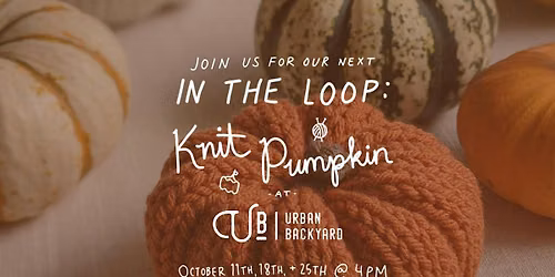 In The Loop: Knit Pumpkin