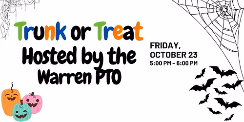 Trunk or Treat at Warren Elementary