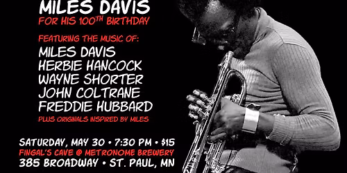 32nd Street Jazz \u2013 Miles Cinematic Universe \u2013 a Tribute to Miles Davis
