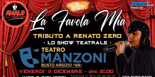 La Favola Mia / Renato Zero tribute @ Teatro Manzoni - Busto Arsizio (VA)