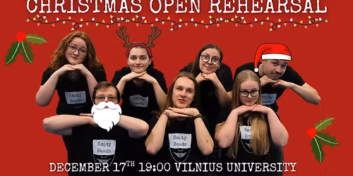 Christmas Open Rehearsal