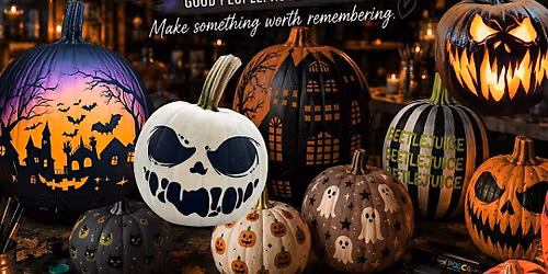 Pictura After Dark: Pumpkin Painting