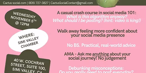 Lunch & Learn | Hosted by Cactus Social