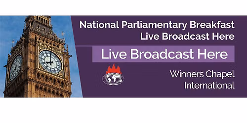 2026 National Parliamentary Prayer Breakfast - Croydon Live Stream