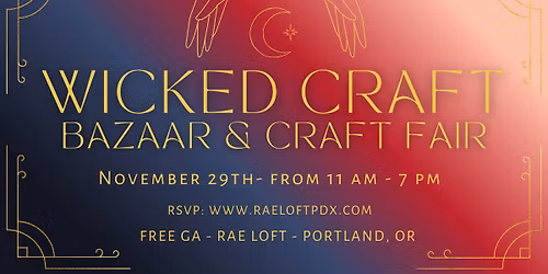 Wicked Craft: Holiday Bazaar & Craft Fair