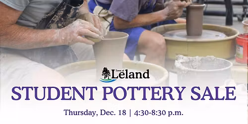 LCAC Student Pottery Sale