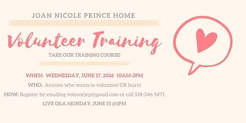 Volunteer & Caregiver Training