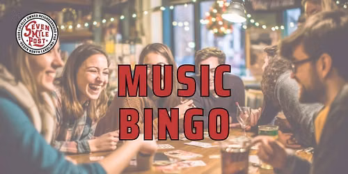 Monday Night Music Bingo