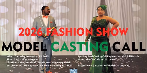 Fashion Show Model Casting Call