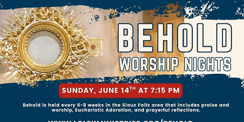 Behold Worship Night