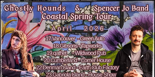 Ghostly Hounds, Spencer Jo Band, Atticus Mercredi Live at The Vault Nanaimo
