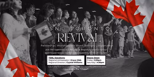 TSNL Toronto 2 Day Revival | December 5th-6th